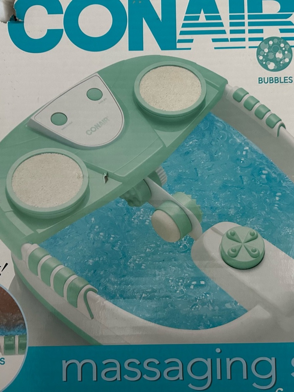 Conair Mint Green Foot Spa Massager